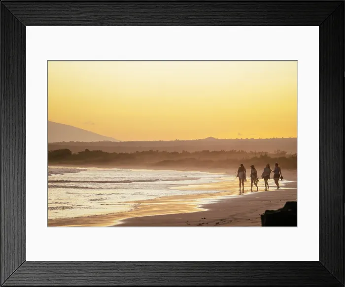 Framed Print : Puerto Villamil Beach, Isla Isabela, Galapagos Islands, Ecuador