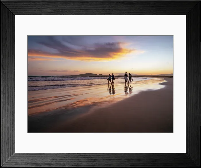 Framed Print : Puerto Villamil Beach, Isla Isabela, Galapagos Islands, Ecuador