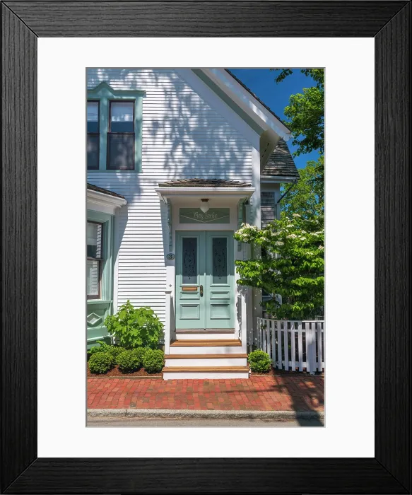 Framed Print : USA, Massachusetts, Nantucket, Nantucket Town, Milk Street Framed Print : USA, Massachusetts, Nantucket, Nantucket Town, Milk Street