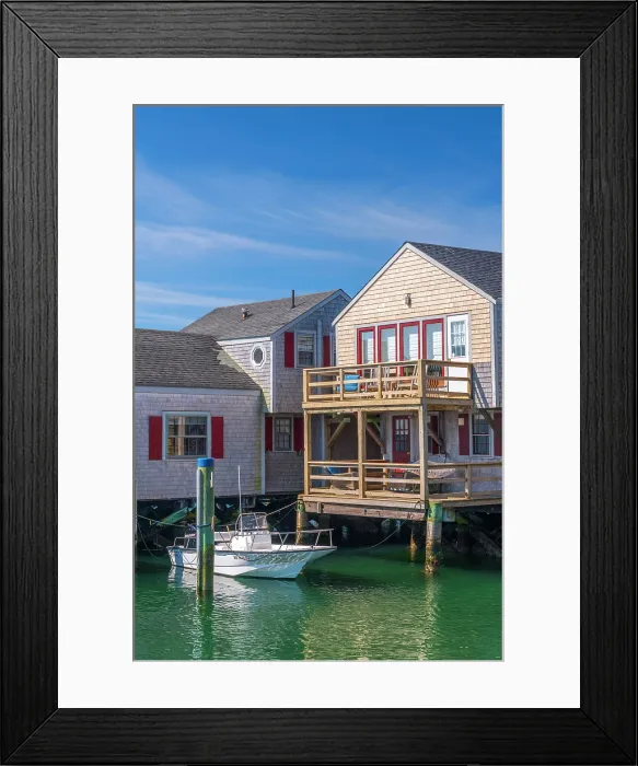 Framed Print : USA, Massachusetts, Nantucket, Nantucket Town, Old South Wharf Framed Print : USA, Massachusetts, Nantucket, Nantucket Town, Old South Wharf