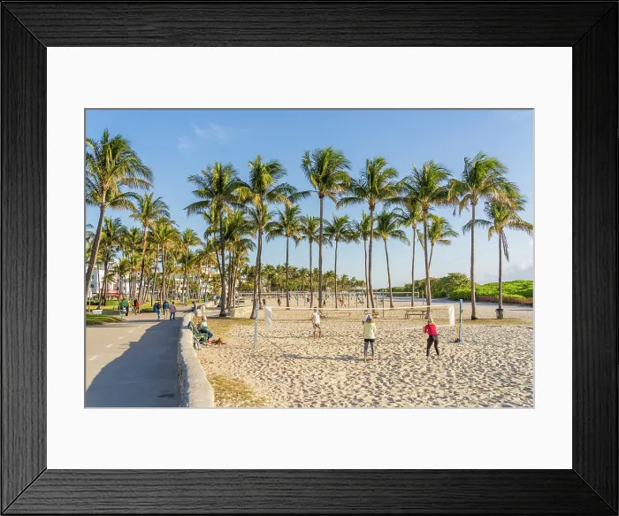 Framed Print : Lummus Park, Ocean Drive, South Beach, Miami, Florida, USA Framed Print : Lummus Park, Ocean Drive, South Beach, Miami, Florida, USA