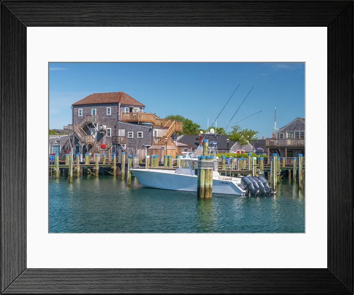 Framed Print : USA, Massachusetts, Nantucket, Nantucket Town, Old South Wharf Framed Print : USA, Massachusetts, Nantucket, Nantucket Town, Old South Wharf
