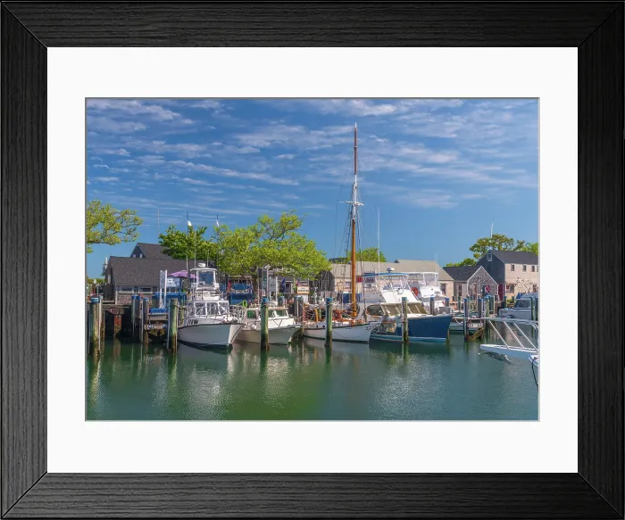 Framed Print : USA, Massachusetts, Nantucket, Nantucket Town, Straight Wharf Framed Print : USA, Massachusetts, Nantucket, Nantucket Town, Straight Wharf