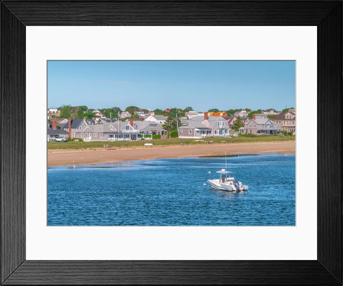 Framed Print : USA, Massachusetts, Nantucket, Nantucket Town