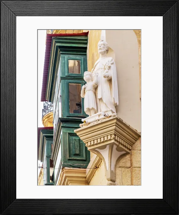 Framed Print : Senglea (L-Isla) - one of the Three Cities, typical Street Senglea, Valletta, Malta Framed Print : Senglea (L-Isla) - one of the Three Cities, typical Street Senglea, Valletta, Malta