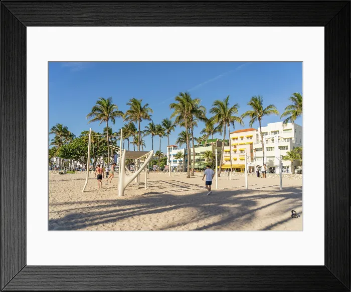 Framed Print : Lummus Park, Ocean Drive, South Beach, Miami, Florida, USA Framed Print : Lummus Park, Ocean Drive, South Beach, Miami, Florida, USA