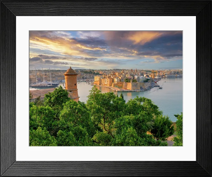 Framed Print : Senglea (L-Isla) - one of the Three Cities, Grand Harbor View Senglea, Valletta, Malta Framed Print : Senglea (L-Isla) - one of the Three Cities, Grand Harbor View Senglea, Valletta, Malta
