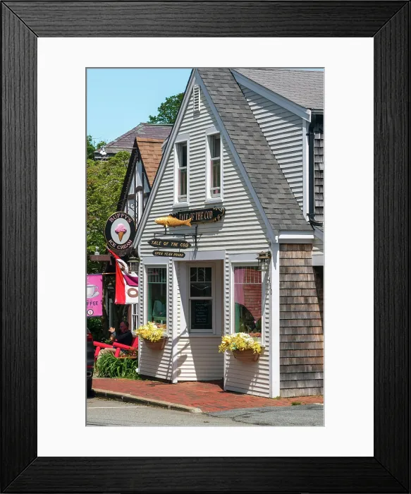 Framed Print : USA, Massachusetts, Cape Cod, Lower Cape, Chatham, Main Street Framed Print : USA, Massachusetts, Cape Cod, Lower Cape, Chatham, Main Street