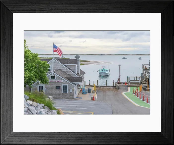 Framed Print : USA, Massachusetts, Cape Cod, Lower Cape, Chatham, Chatham Pier Fish Market Framed Print : USA, Massachusetts, Cape Cod, Lower Cape, Chatham, Chatham Pier Fish Market