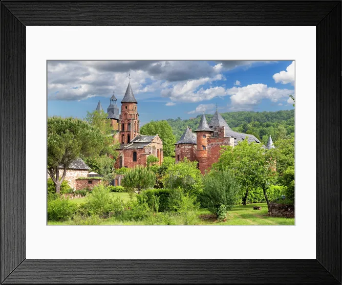 Framed Print : Collonges-la-Rouge, Correze, Nouvelle-Aquitaine, France Framed Print : Collonges-la-Rouge, Correze, Nouvelle-Aquitaine, France