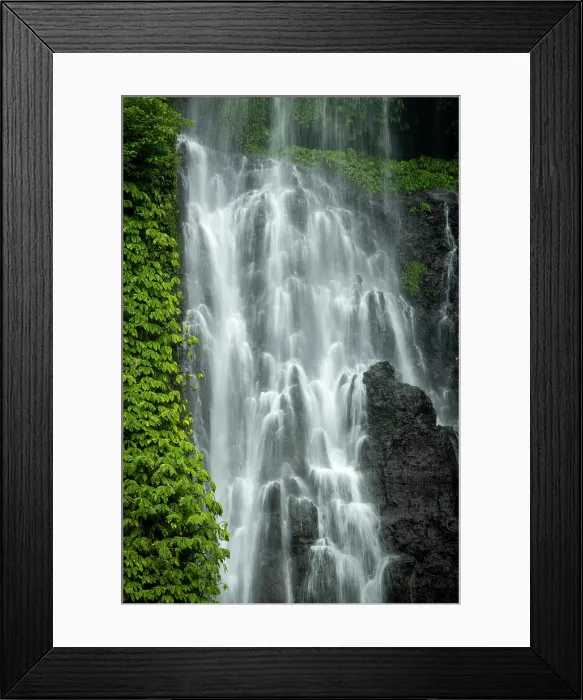 Framed Print : Banyumala Waterfall, Bali, Indonesia