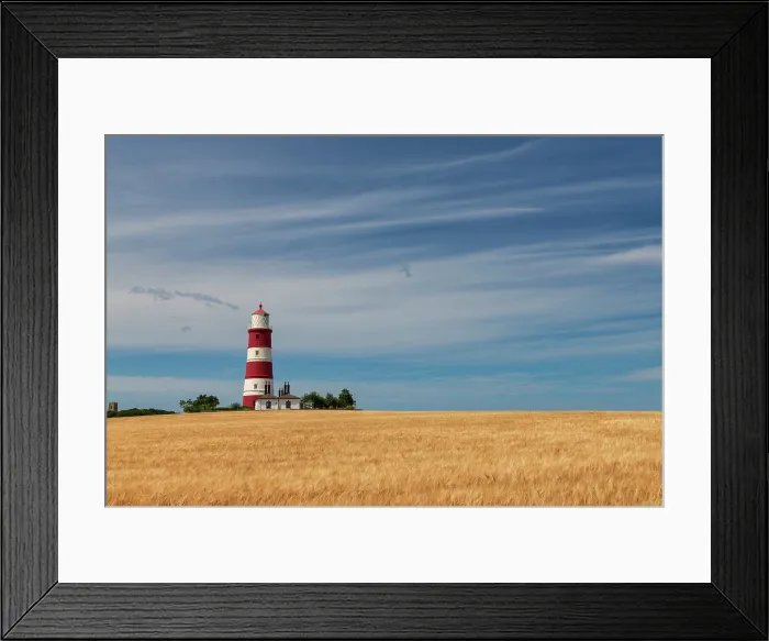 Framed Print : Happisburgh Lighthouse, Happisburgh, Norfolk, England