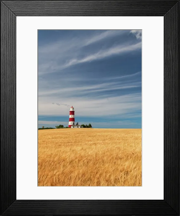 Framed Print : Happisburgh Lighthouse, Happisburgh, Norfolk, England Framed Print : Happisburgh Lighthouse, Happisburgh, Norfolk, England