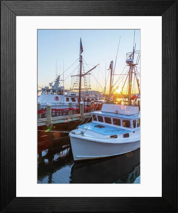 Framed Print : USA, Massachusetts, Cape Cod, Mid Cape, Hyannis, Hyannis Harbor at sunrise Framed Print : USA, Massachusetts, Cape Cod, Mid Cape, Hyannis, Hyannis Harbor at sunrise