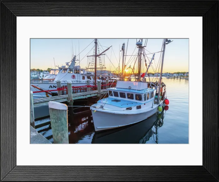 Framed Print : USA, Massachusetts, Cape Cod, Mid Cape, Hyannis, Hyannis Harbor at sunrise Framed Print : USA, Massachusetts, Cape Cod, Mid Cape, Hyannis, Hyannis Harbor at sunrise