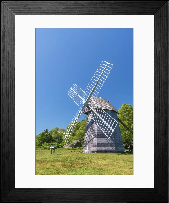Framed Print : USA, Massachusetts, Cape Cod, Lower Cape, Brewster, Windmill Village, Higgins Farm Windmill Framed Print : USA, Massachusetts, Cape Cod, Lower Cape, Brewster, Windmill Village, Higgins Farm Windmill