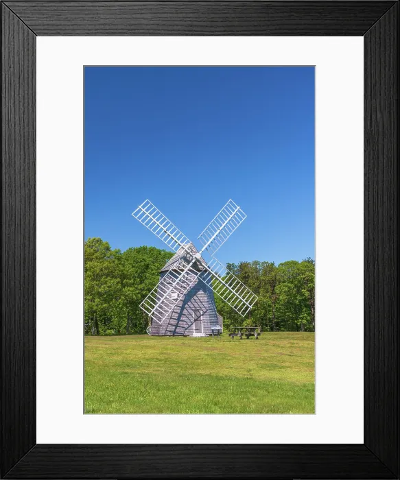 Framed Print : USA, Massachusetts, Cape Cod, Lower Cape, Brewster, Windmill Village, Higgins Farm Windmill Framed Print : USA, Massachusetts, Cape Cod, Lower Cape, Brewster, Windmill Village, Higgins Farm Windmill