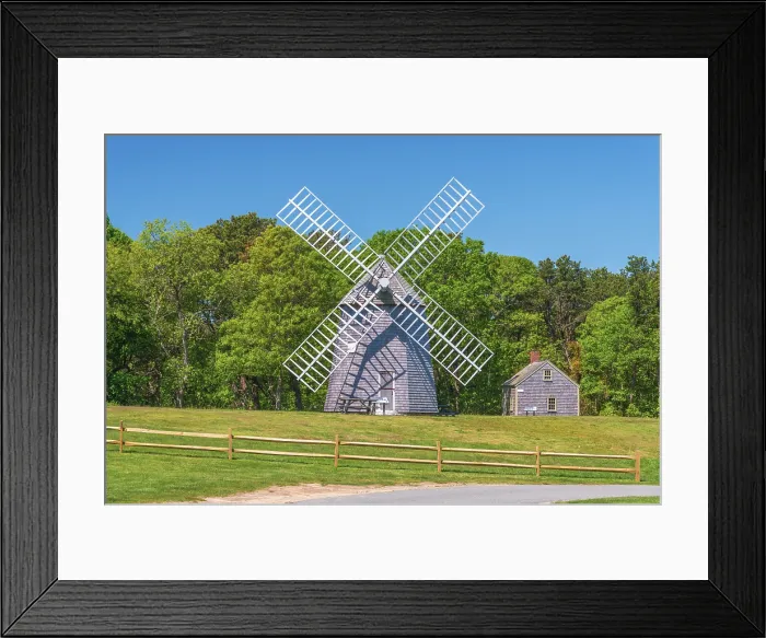 Framed Print : USA, Massachusetts, Cape Cod, Lower Cape, Brewster, Windmill Village, Higgins Farm Windmill Framed Print : USA, Massachusetts, Cape Cod, Lower Cape, Brewster, Windmill Village, Higgins Farm Windmill