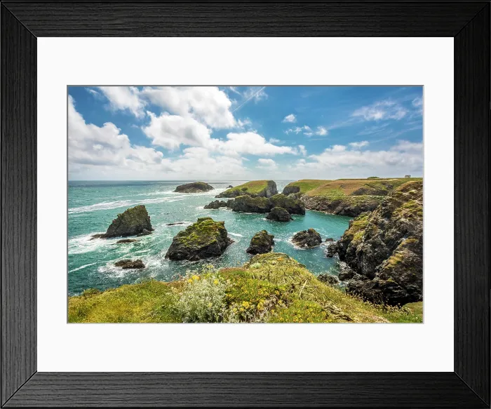 Framed Print : Coast at the Port de Goulphar near Bangor, Belle-Ile-en-Mer, Morbihan, Brittany, France Framed Print : Coast at the Port de Goulphar near Bangor, Belle-Ile-en-Mer, Morbihan, Brittany, France