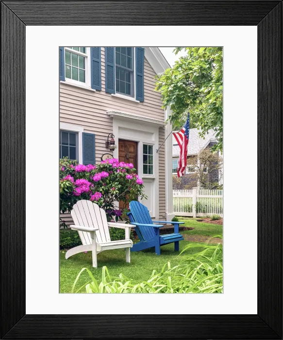 Framed Print : USA, Massachusetts, Cape Cod, Lower Cape, Chatham, Main Street Framed Print : USA, Massachusetts, Cape Cod, Lower Cape, Chatham, Main Street