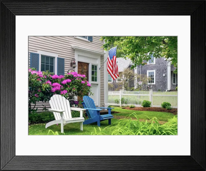 Framed Print : USA, Massachusetts, Cape Cod, Lower Cape, Chatham, Main Street Framed Print : USA, Massachusetts, Cape Cod, Lower Cape, Chatham, Main Street
