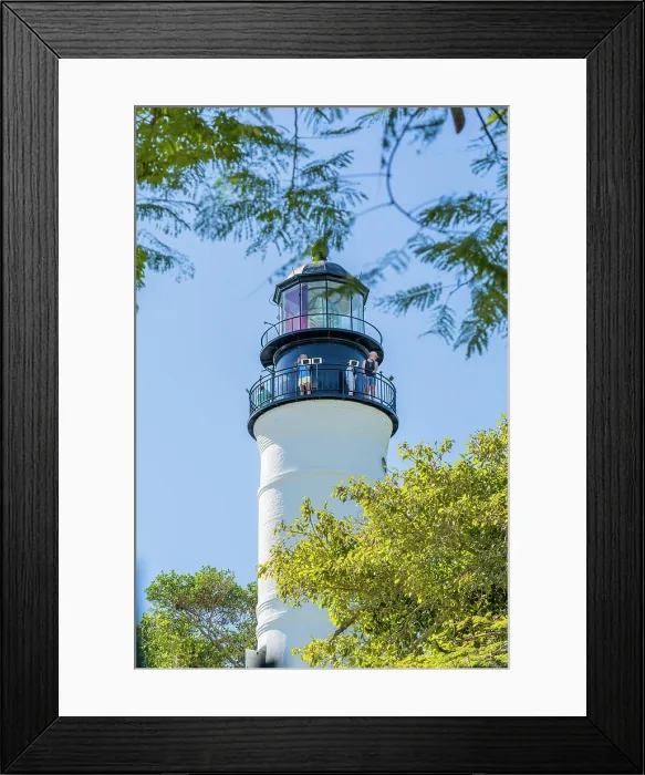Framed Print : Key West Lighthouse, Key West, Florida Keys, Florida, USA