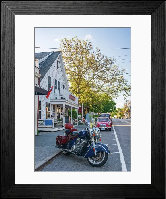 Framed Print : USA, Massachusetts, Cape Cod, Lower Cape, Chatham, Main Street Framed Print : USA, Massachusetts, Cape Cod, Lower Cape, Chatham, Main Street