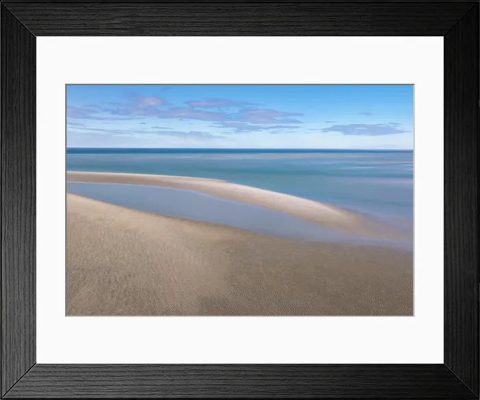Framed Print : Aerial view of beach patterns at low tide, Brewster Flats, Cape Cod, Brewster, Massachusetts, USA Framed Print : Aerial view of beach patterns at low tide, Brewster Flats, Cape Cod, Brewster, Massachusetts, USA