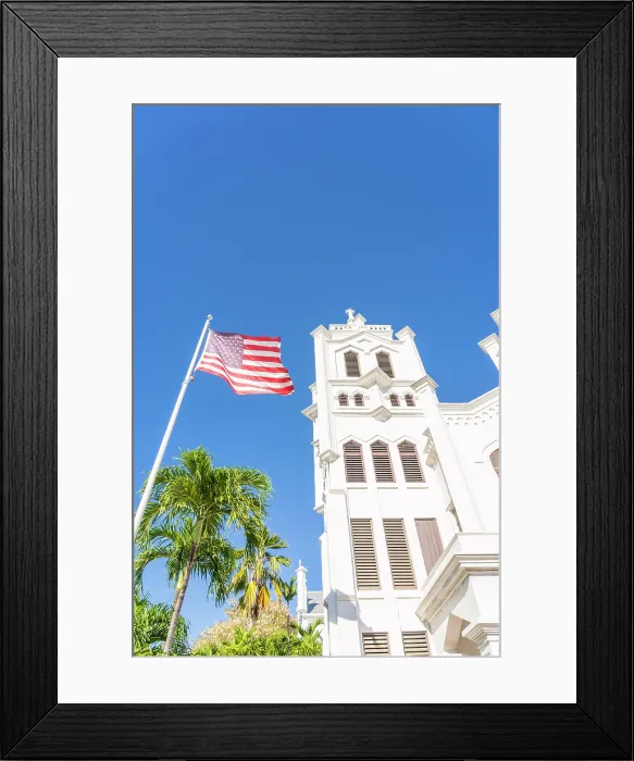 Framed Print : St Pauls Episcopal Church, , Key West, Florida Keys, Florida, USA Framed Print : St Pauls Episcopal Church, , Key West, Florida Keys, Florida, USA