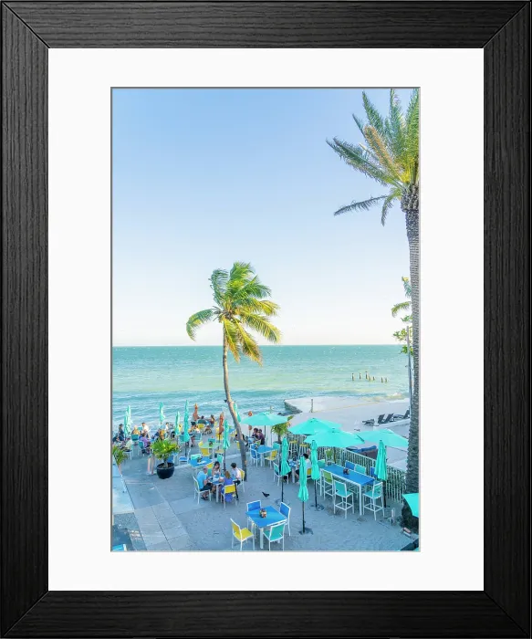 Framed Print : Bar at The Mansion On The Sea, Key West, Florida, USA