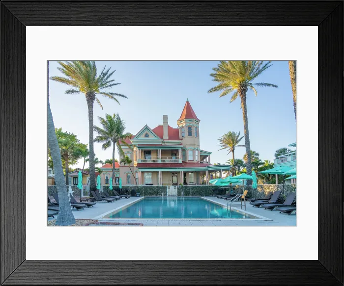 Framed Print : The Mansion On The Sea, Key West, Florida, USA Framed Print : The Mansion On The Sea, Key West, Florida, USA