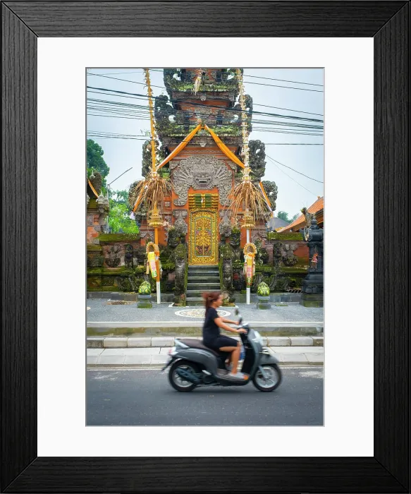 Framed Print : Paduraksa (kori) gateway at a typical Balinese Hindu temple, Mengwi, Bali, Indonesia Framed Print : Paduraksa (kori) gateway at a typical Balinese Hindu temple, Mengwi, Bali, Indonesia