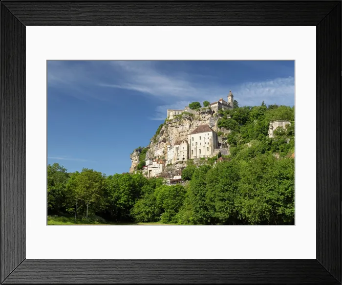 Framed Print : Rocamadour, Lot, Occitanie, France Framed Print : Rocamadour, Lot, Occitanie, France