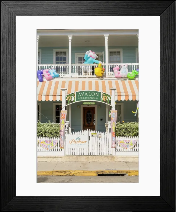 Framed Print : Avalon Bed and Breakfast, Key West, Florida, USA Framed Print : Avalon Bed and Breakfast, Key West, Florida, USA