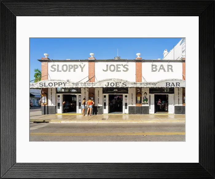 Framed Print : Sloppy Joes Bar, Duval Street, Key West, Florida Keys, Florida, USA Framed Print : Sloppy Joes Bar, Duval Street, Key West, Florida Keys, Florida, USA