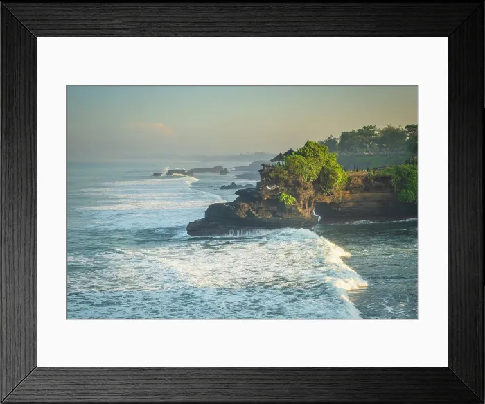 Framed Print : Seascape at Tanah Lot, Bali, Indonesia Framed Print : Seascape at Tanah Lot, Bali, Indonesia