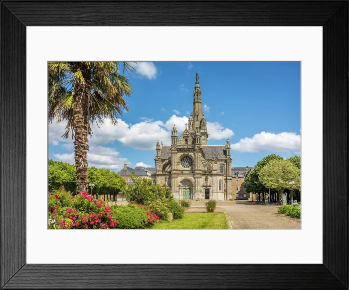 Framed Print : Basilique de Sainte-Anne-d'Auray, Morbihan, Brittany, France Framed Print : Basilique de Sainte-Anne-d'Auray, Morbihan, Brittany, France