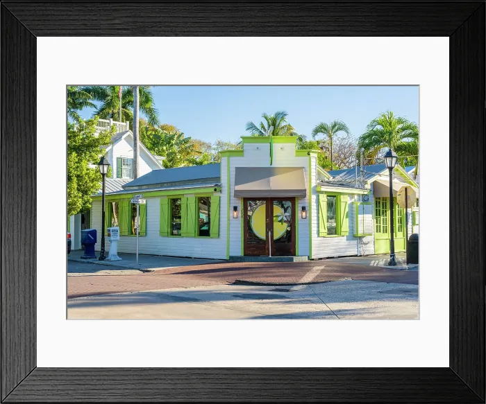 Framed Print : Kermits Key Lime Colourful facade, Key West, Florida Keys, Florida, USA Framed Print : Kermits Key Lime Colourful facade, Key West, Florida Keys, Florida, USA