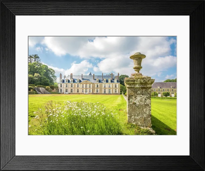 Framed Print : Chateau de Catuelan, Henon, Cotes-d'Armor, Brittany, France
