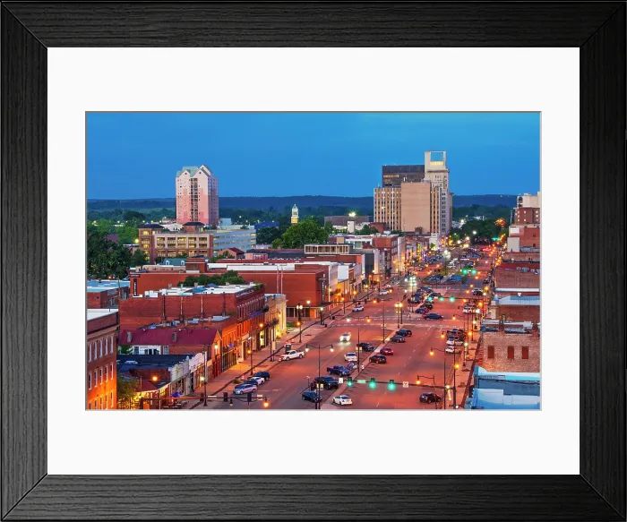 Framed Print : USA, Augusta, Georgia, Downtown, Broad Street, Historic District, National Register Of Historic Places Framed Print : USA, Augusta, Georgia, Downtown, Broad Street, Historic District, National Register Of Historic Places