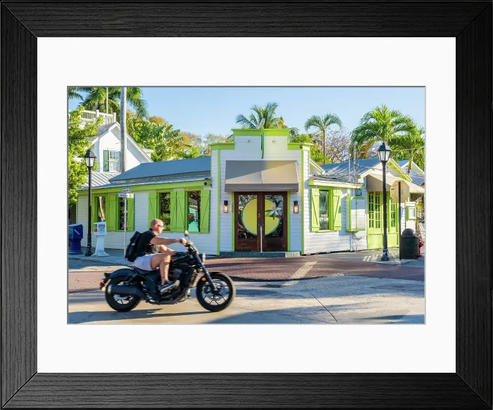 Framed Print : Kermits Key Lime Colourful facade, Key West, Florida Keys, Florida, USA Framed Print : Kermits Key Lime Colourful facade, Key West, Florida Keys, Florida, USA