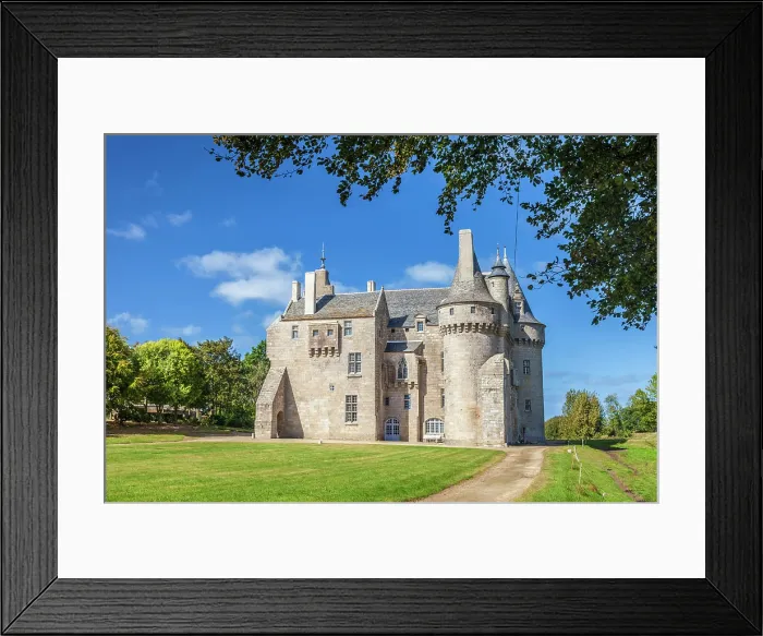 Framed Print : Chateau Kerouzere near Sibiril, Finistere, Brittany, France