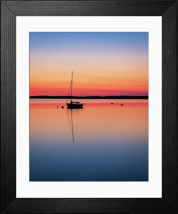 Framed Print : Sailboat at sunrise on Cape Cod, Orleans, Massachusetts, USA Framed Print : Sailboat at sunrise on Cape Cod, Orleans, Massachusetts, USA