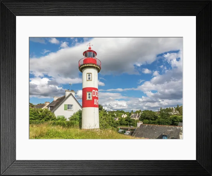 Framed Print : The red lighthouse of Doelan, Clohars-Carnoet, Finistere, Brittany, France Framed Print : The red lighthouse of Doelan, Clohars-Carnoet, Finistere, Brittany, France