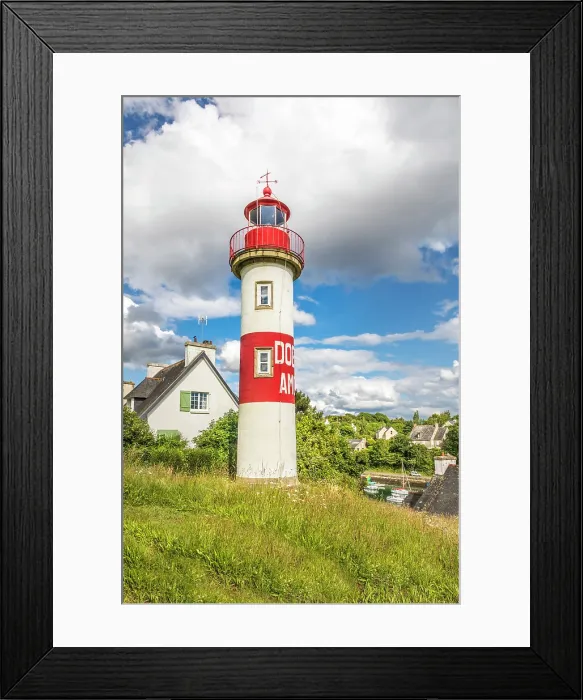 Framed Print : The red lighthouse of Doelan, Clohars-Carnoet, Finistere, Brittany, France Framed Print : The red lighthouse of Doelan, Clohars-Carnoet, Finistere, Brittany, France