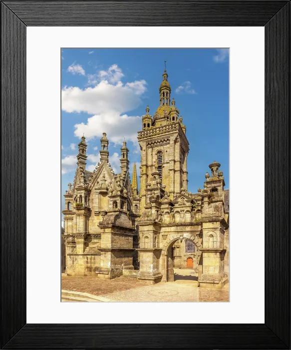 Framed Print : Walled parish of Saint-Thegonnec, Cotes-d'Armor, Brittany, France Framed Print : Walled parish of Saint-Thegonnec, Cotes-d'Armor, Brittany, France