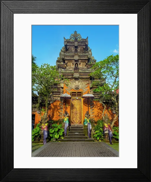 Framed Print : Paduraksa (kori) gateway, Ubud Palace, Ubud, Bali, Indonesia Framed Print : Paduraksa (kori) gateway, Ubud Palace, Ubud, Bali, Indonesia