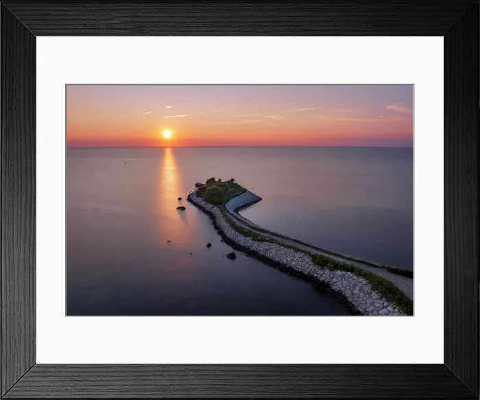 Framed Print : Sunset over The Knob on Cape Cod, Falmouth, Massachusetts, USA Framed Print : Sunset over The Knob on Cape Cod, Falmouth, Massachusetts, USA