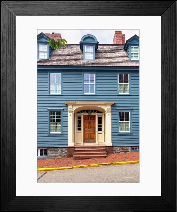 Framed Print : USA, Rhode Island, Newport, Pelham Street Framed Print : USA, Rhode Island, Newport, Pelham Street