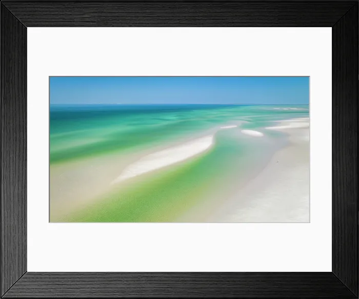 Framed Print : Beach patterns at low tide, Cape Cod, Brewster, Massachusetts, USA Framed Print : Beach patterns at low tide, Cape Cod, Brewster, Massachusetts, USA
